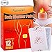 Produktbild Wärmepflaster Wärmepads Körperwärmer Bodywärmer, Winter Körper wärmer Heizung Patch dauerhaften halten Hand Füße Fuß Warm Paste Pads Pad lindert Menstruationsbeschwerden Frauen, Wärmer 12 Std, 10er/Pack
