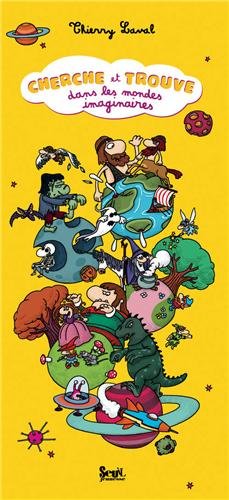 couverture de : Cherche et trouve dans les mondes imaginaires