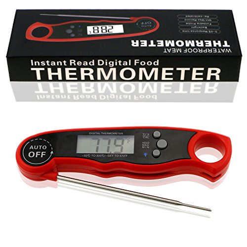Philonext digitales Fleisch-Thermometer mit LED Hintergrundbeleuchtung für Fleisch Kochen Essen BBQ Küche Grill Wasser Süßigkeiten Zucker - 7