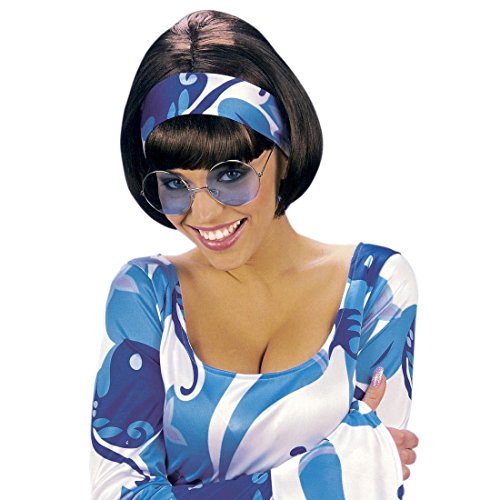 John Lennon Hippiebrille 70er Jahre Retrobrille runde Sonnenbrille Retro Hippie Brille Karnevalskostüme Zubehör Flower Power Mottoparty Accessoire 60er Jahre Partybrille - 3