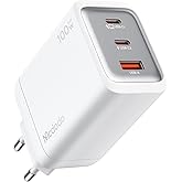 Mcdodo CH-0120 GaN Serie 100W 2C1A Mini GaN Şarj Cihazı (EU Plug &ndash; Beyaz)