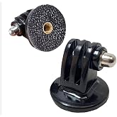 Ayex AX-TRP-01 Tripod Montaj Adapt&ouml;r&uuml; 2'li Set, 1/4" Diş Bağlantılı Aksiyon Kamera ve Selfie Stick D&ouml;n&uuml;şt&uuml;r&uuml;c&uuml; Aparat, GoPro,