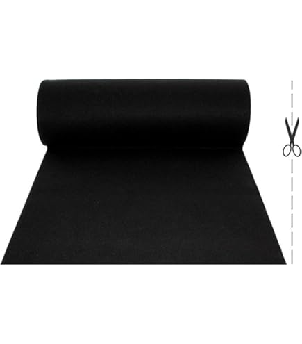 Loopmat 55 g/m² dikte met 1 tapijtband voor bruiloft, Kerstmis