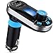Produktbild ONX3 Intex Aqua 5.5 VR FM Transmitter Auto Kit drahtloser Bluetooth Schallübertragung Modulator mit Musik-Player, Dual USB Car Charger, SD / TF-Karten-Unterstützung, Music Control, Freisprechen