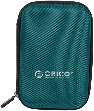 ORICO Portable Hard Drive Case - EVA Carry Case for 2.5 Inch HDD SSD - Suitable for WD/Western Digital | Toshiba | Buffalo | Hitachi | Seagate | Samsung | 500GB | 1TB | 2TB | 3TB (Blue)