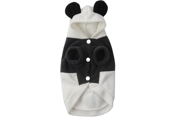 ATORSE Dog Jumpsuit Winter Hoodie Puppy Cat Jumper Warm Clothes Outfit Costume XS Pet Supplies Dog Supplies Clothing & Shoes