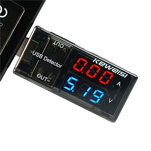 USB Charger Doctor Current Voltage Charging Detector Battery Voltmeter Ammeter RS.863 (58.00% Off) - Amazon