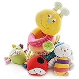 SHILOH Baby Spirale Plüschtiere Spielzeug für Babyschale Kinderwagen Rasseln - 2