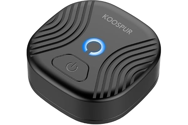 Coollang Capteur de raquette de tennis Analyseur de mouvement avec Bluetooth 4.0 Compatible avec Android et iOS Smart Phone (Noir)