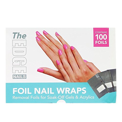 Preisvergleich Produktbild The Edge Nagelfolien, 100 Stück