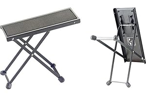 Stagg FOS-B1 BK Metal Guitar Foot Stool - Black
