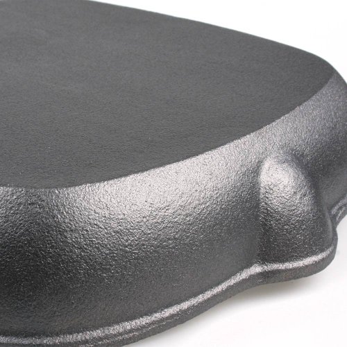Big BBQ 29 cm Grillpfanne aus Gusseisen *SEASONED* - 6