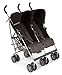 Mamas & Papas Kato Twin Buggy - Black/Grey- Sutiable From Birth