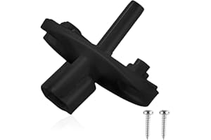 GOSKNOR Reemplazo de Conector Móvil, Accesorio de Conversión de Barra de Juguetes Repuesto Piezas para 4moms Mamaroo Accesorios de Columpio para Modelo 1037 Soporte de Juguetes, Negro