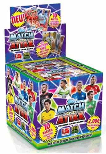 Preisvergleich Produktbild Topps Match Attax Booster Display Bundesliga 2015 / 2016 (50x10 Karten)
