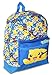 Produktbild Pokémon Kinder Kinderrucksack Mit Pikachu, Flamiau, Bauz Und Robball | Blau und Gelb Rucksäcke Kinder Und Mädchen | Kinder Rucksack Kindergarten | Schultasche Für Kinder | Kinderrucksack Kleinkinder