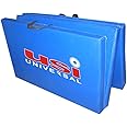 USI UNIVERSAL THE UNBEATABLE Tri-fold Folding Thick Exercise Mat 6’x3'x2’ With Carrying Handles For Mma, Gymnastics, Stretching, Core Workouts, Laminated Vinyl, Foldable With Carry Handles
