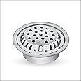 Sanjay Chilly Round Roof Drainer Emerald Exclusive (5 INCH) 304 Grade Stainless Steel House Factory Roof Trap Anti Cockroach & Insects Long Lasting for Bathroom