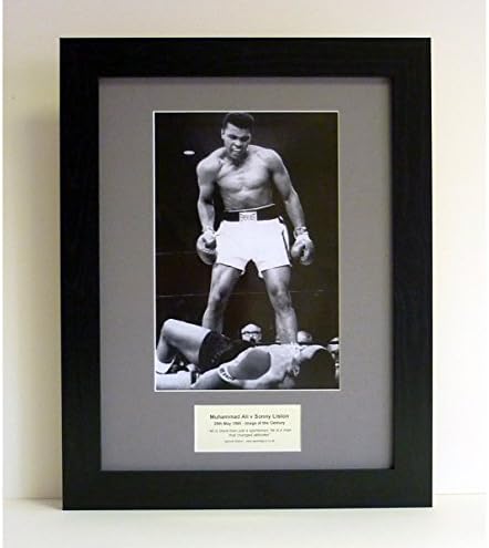 Muhammad Ali v Liston - Image of the Century framed presentation