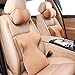 Produktbild Taillenkissen / Kopfstütze HuanLeBao Arbeiten Sie neuestes ergonomisches Entwurfs-Nackenkissen-Sitzkissen für Auto / Haus / Büro um , Beige