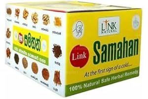 SAMAHAN Kräutertee ayurveda ayurvedic Herbal natürlicher Tee, Gute und effektive Vorbeugung und Linderung von Erkältungen und erkältungsbedingten Symptomen, 60 Päckchen je 4g