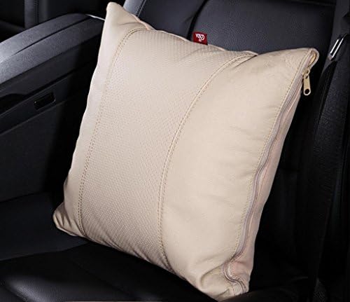 FigtingEagle Car body pillow car leather pillow Quilt car with dual-use vehicle multi-function car pillow Air conditioning is , beige