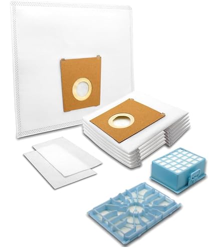 Sacchetti Aspirapolvere Bosch PakTrade 2 Filtri HEPA 2 Filtri Motore Per Aspirapolvere Bosch Sacchi Microfibra Ricambio