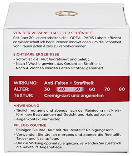 L’Oreal Paris Gesichtscreme Revitalift Anti Falten Feuchtigkeit Tagespflege 50ml - 6