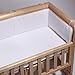 Troll Crib Bedside Bumper Set (White)
