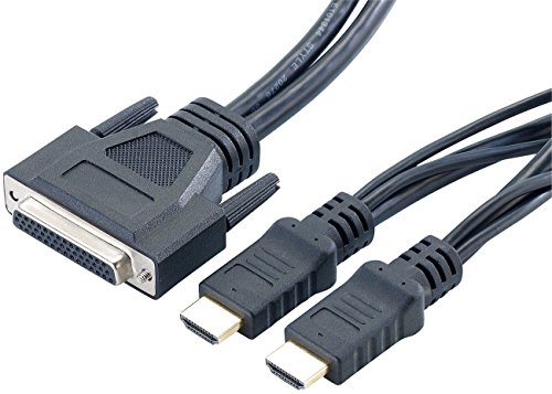 Xystec KVM-Switch USB/HDMI für 2 PCs, inkl. Anschlusskabel - 2