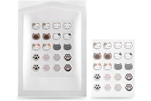 GXGM 400 Stück Pimple Patches in Katzenform, Pickel Mighty Patch in Form von Katzen, unsichtbare natürliche Formel Mit SalicylsäUre Und TeebaumöL Tag,für Erwachsene und Kinder geeignet.