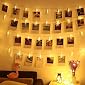 DesiDiya ® 20 Photo Clip LED String Lights for Photo Hanging, Birthday, Festival, Festive Occasion, Wedding, Party for…