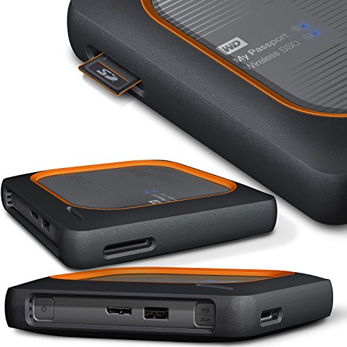 Western Digital WDBAMJ0010BGY-EESN - Disco duro externo Wireless Ssd de 1 TB (2.5