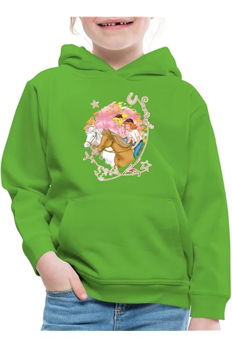 Alex Rider Spreadshirt Bibi Tina Hoodie Kinder Kapuzenpulli