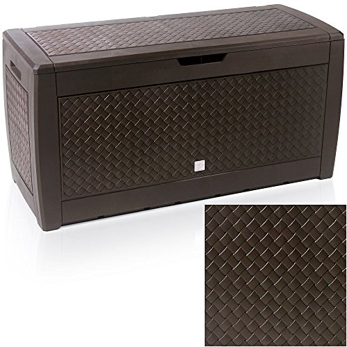 Caja de almacenamiento Home and Garden Products, de plástico, para jardín al aire libre, 310 L