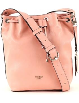 GUESS Andie Crossbody Drawstring Peach