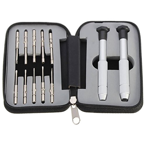 Drillpro Präzision 12-teilig Schraubendreher Set für Brille Schmuck Uhren Reparatur-Tool Kit - 6