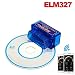 Produktbild mark8shop V1.5 Mini ELM327 OBD2 II Diagnose Auto Interface Scanner mit Bluetooth Funktion