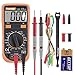 Produktbild Digital Multimeter Krokodilklemme Voltmeter Amperemeter Ohmmeter - AC/DC Spannung, DC Strom, Widerstand, Dioden, Transistor, Akustischer Durchgangsprüfer mit LCD Hintergrundbeleuchtung