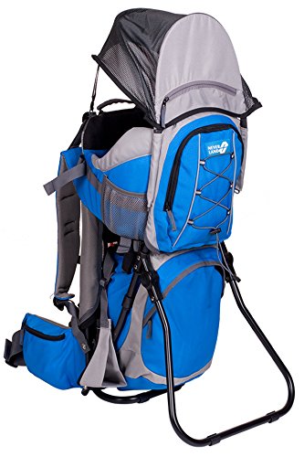 Neverland Kindertrage System Rucksack; TÜV geprüft; Premium Qualität (hervoragend verarbeitet, durchdacht, wenig Eigengewicht) - 2