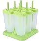 ITAPALJI Kulfi Maker Mould Pop Candy Mould Ice Candy Maker Plastic Frozen Ice Cream Mould Tray of 6 Candy with Reusable…