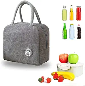 KEYOZA 6.5L Insulated Lunch Bags, Thermal Picnic Bags, Foldable Cool Bags, Portable Lunch Box Bag Holder Cooler Bag for Men/Girls/Children/Foods/Drinks/Picnic/Beach/School/Office Work