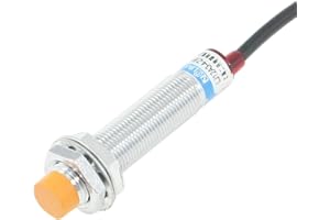 UXCELL sourcingmap 6-36VDC 4mm Detecting Distance PNP NO Inductive Proximity Switch LJ12A3-4-Z/BY