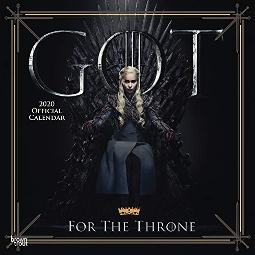 Télécharger Game of Thrones 2020 Square Wall Calendar Francais PDF