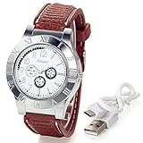LANCARDO Herren Damen Armbanduhr Analog mit Silikon Armband