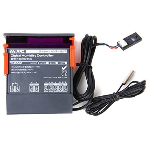 1 X digital Luft Luftfeuchtigkeit steuern Regler WH8040 - 7