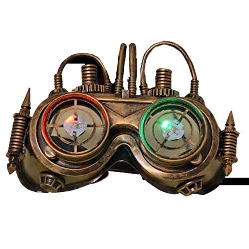 Preisvergleich Produktbild Vo. Dark Dreams LED Brille Robot Goggles