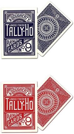 2 decks Tally-Ho Circle Back (Blu-Red)