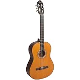 VALENCIA VC204 CLASSIC GUITAR, SCALE 4/4, NATURAL MAT, COVER SITKA