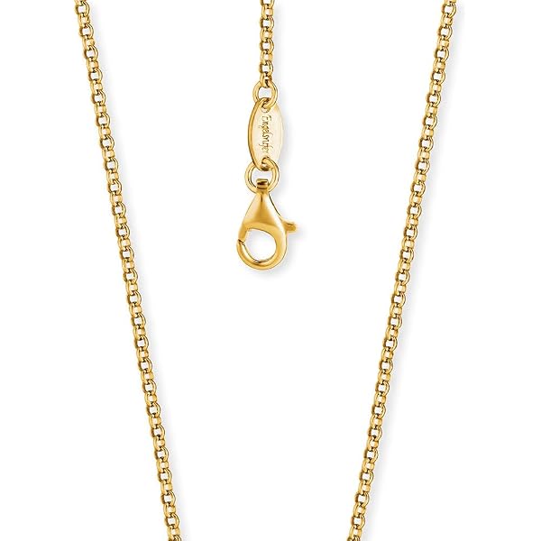 InCollections Ostsee-Schmuck Halskette Für Damen – 925 Sterlingsilber, Erbskette 1,8 Mm, Mit Praktischem Karabinerverschluss – Zeitlos Elegant